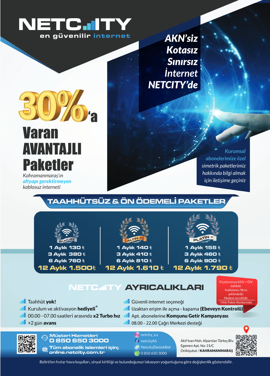 Netcity - En Güvenilir İnternet